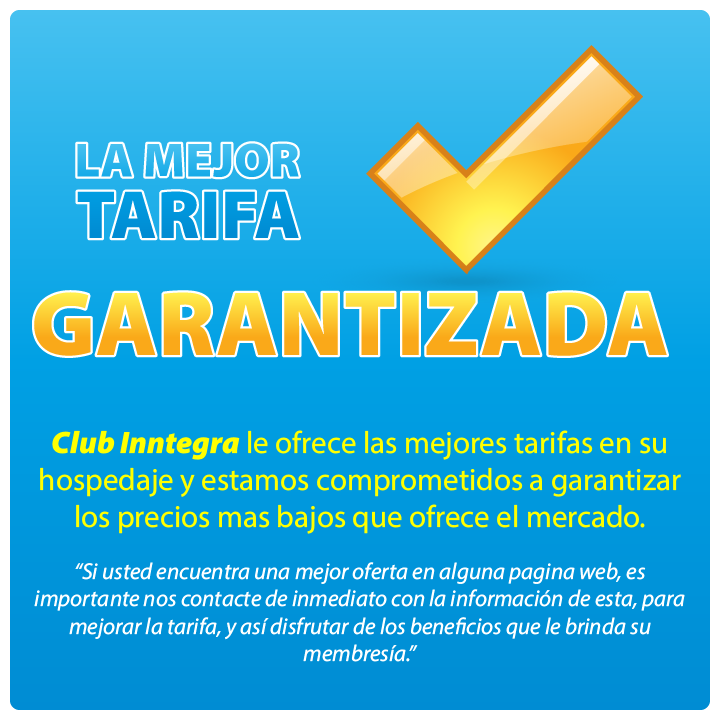 La mejor tarifa garantizada